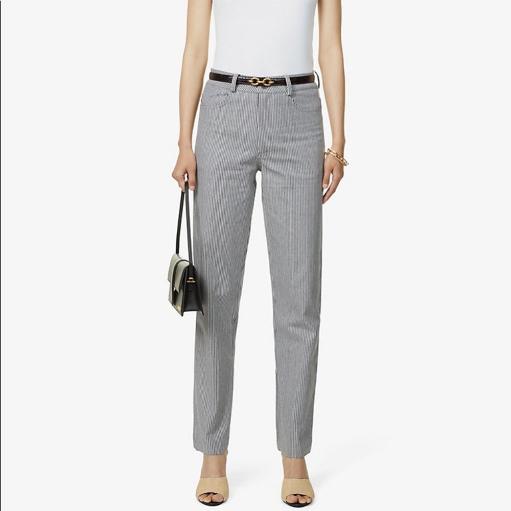 Musier Paris Saria Regular fit cotton trouser pants